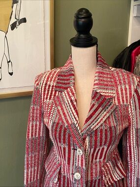 Beautiful CAbi Patchwork blazer jacket